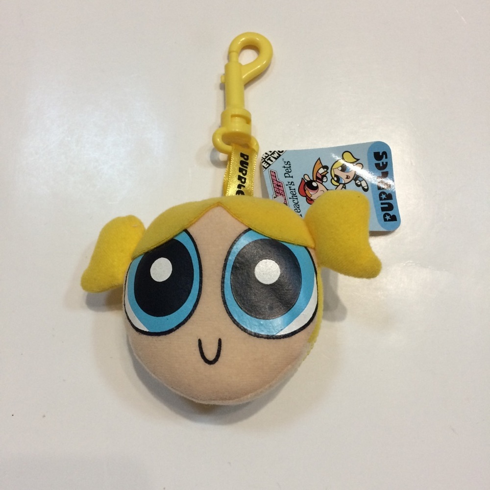 Cartoon Network The Powderpuff Girls Teacher's Pets: Bubbles with Keychain